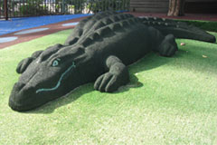 Rubber crocodile play animal, central coast